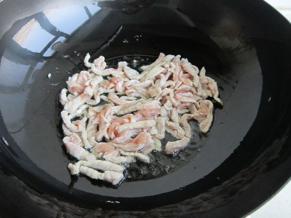 橙子皮炒肉絲的做法-家常味炒菜譜