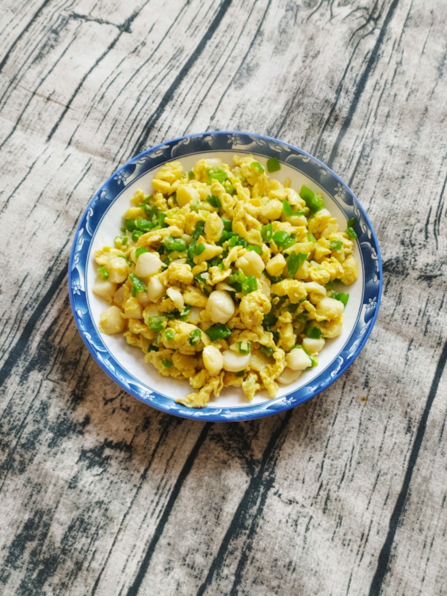 瑤柱炒雞蛋的做法-家常味炒菜譜