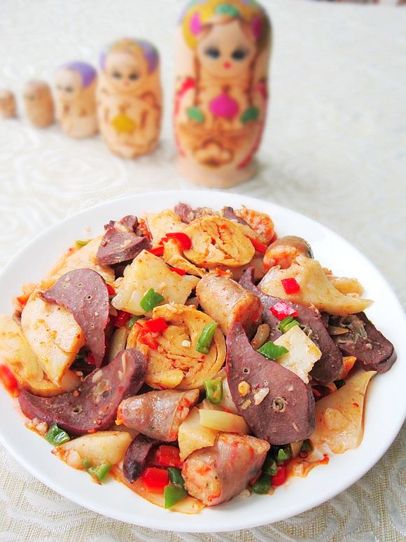 爆炒面肺子的做法-香辣味炒菜譜-易網健康養生網 爆炒面肺子的做法-香辣味炒菜譜