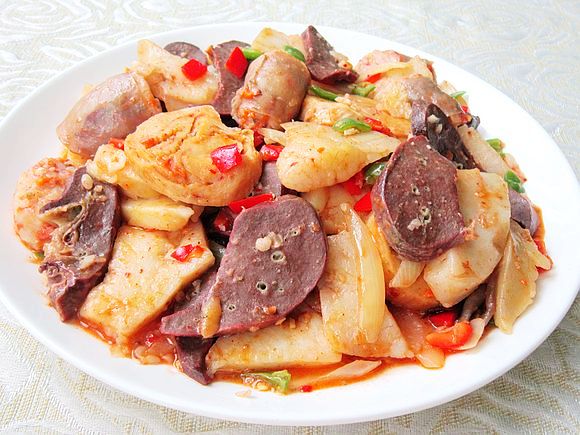 爆炒面肺子的做法-香辣味炒菜譜-易網健康養生網 爆炒面肺子的做法-香辣味炒菜譜