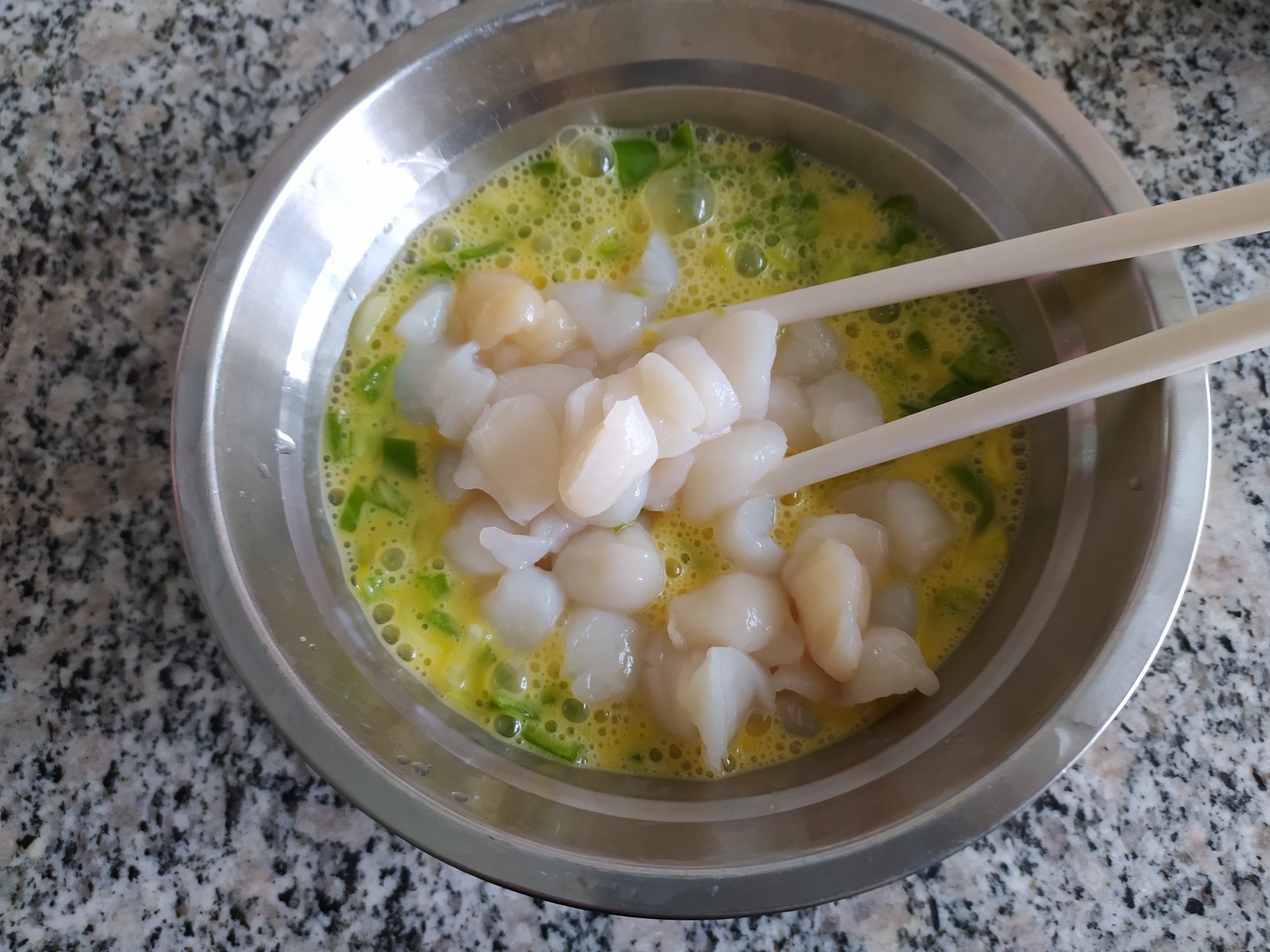 瑤柱炒雞蛋的做法-家常味炒菜譜