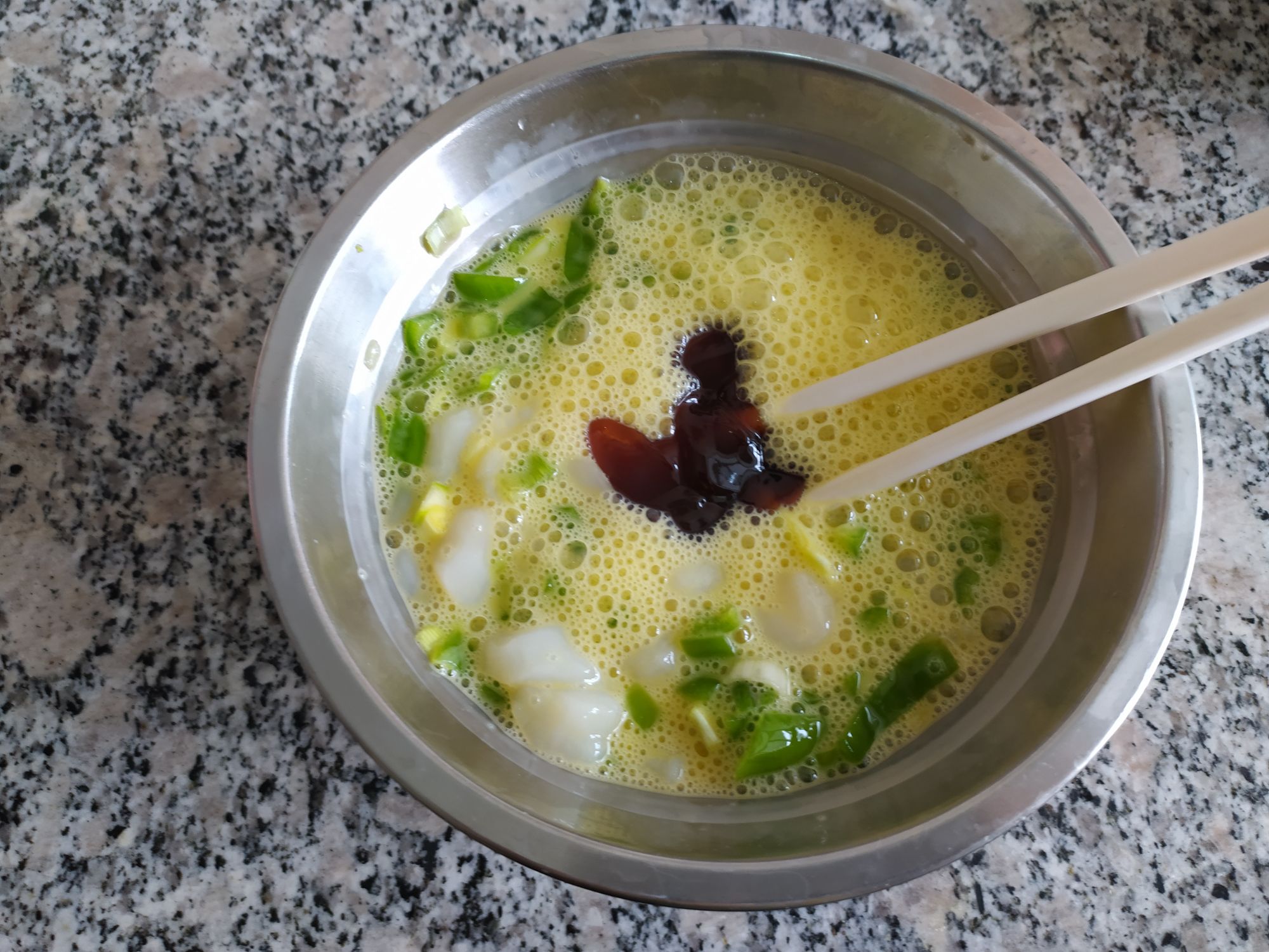 瑤柱炒雞蛋的做法-家常味炒菜譜