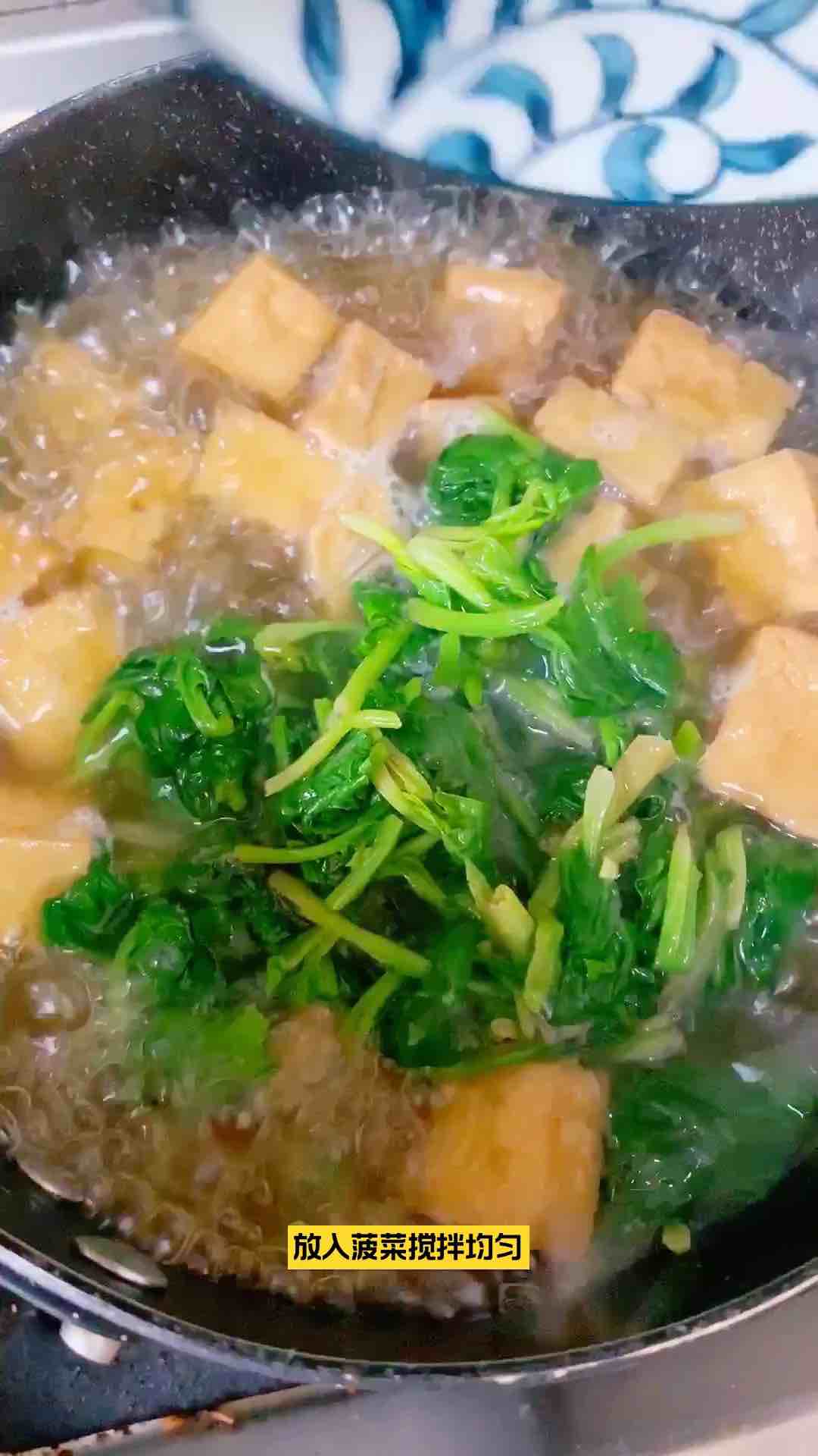菠菜粉絲煲的做法-家常味煮菜譜