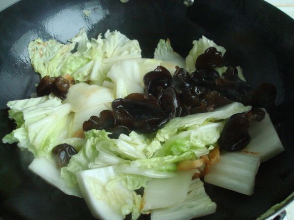 千張白菜亂燉的做法-家常味燉菜譜