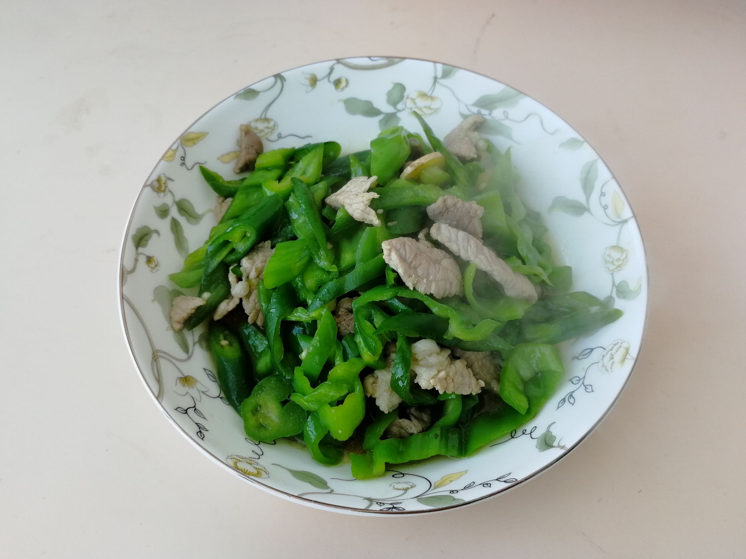 青椒炒肉絲的做法-咸鮮味炒菜譜