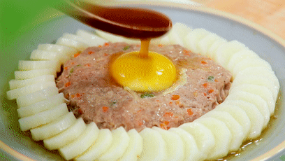 肉沫蒸山藥 寶寶輔食食譜的做法-家常味蒸菜譜-易網健康養生網 肉沫蒸山藥 寶寶輔食食譜的做法-家常味蒸菜譜
