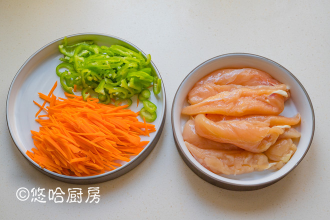 魚香雞絲的做法-家常味炒菜譜