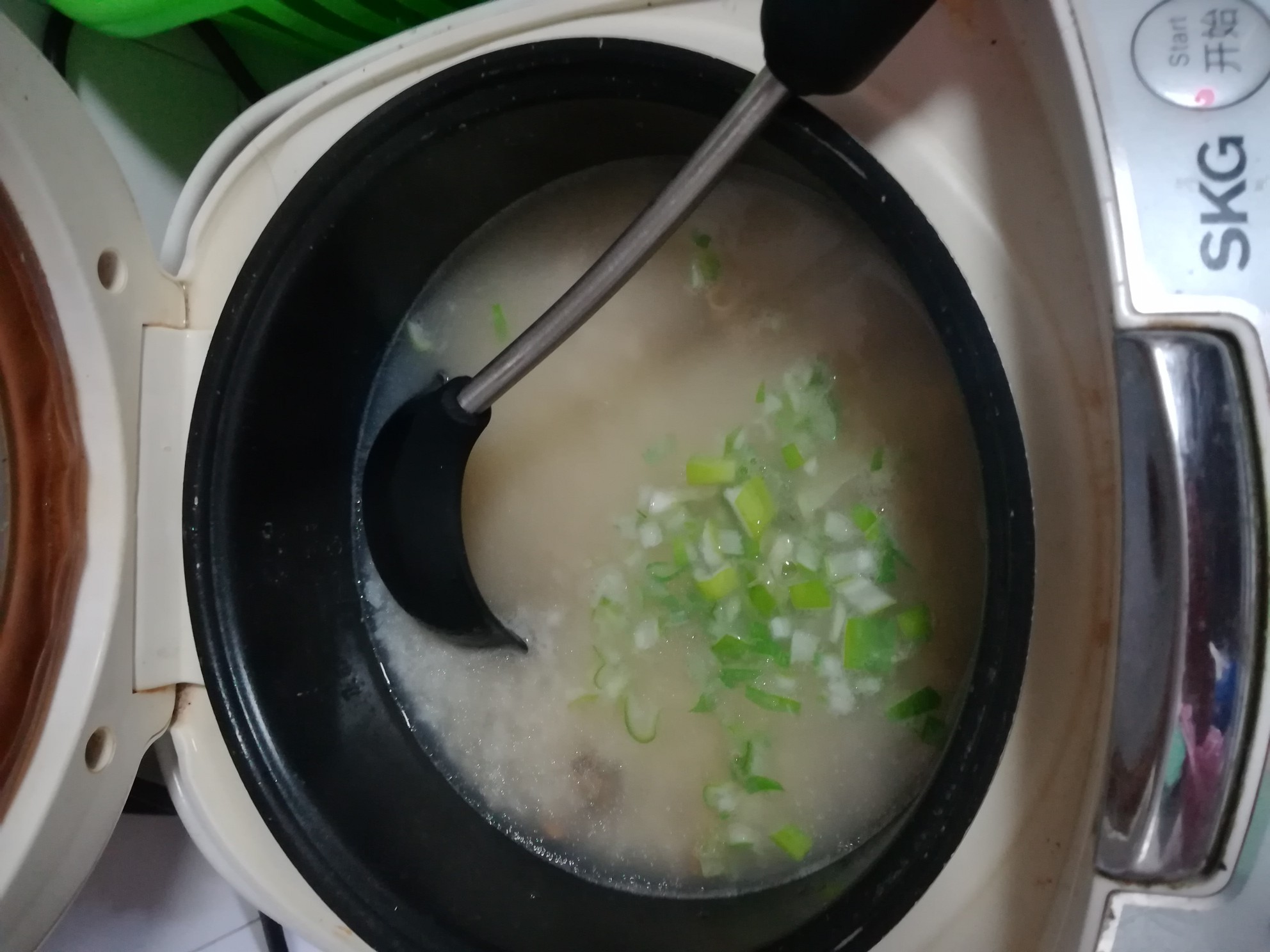 扇貝肉蠔豉粥的做法-咸鮮味煮菜譜