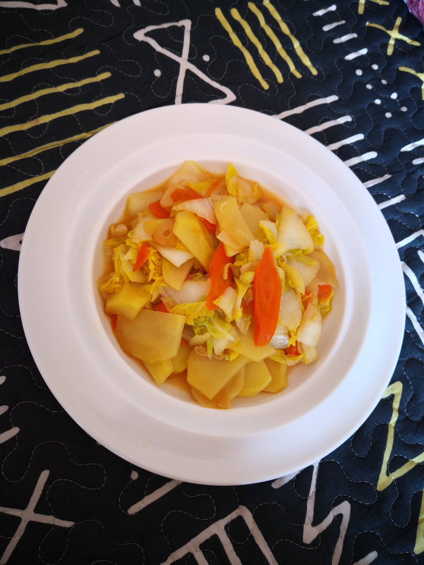 娃娃菜炒土豆片的做法-家常味炒菜譜-易網(wǎng)健康養(yǎng)生網(wǎng) 娃娃菜炒土豆片的做法-家常味炒菜譜