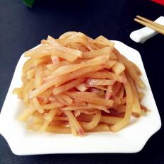 素菜葷做，肉味燒蘿卜的做法-家常味燒菜譜