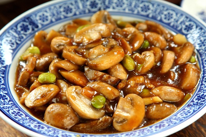 素燒口蘑的做法-家常味燒菜譜-易網健康養生網 素燒口蘑的做法-家常味燒菜譜