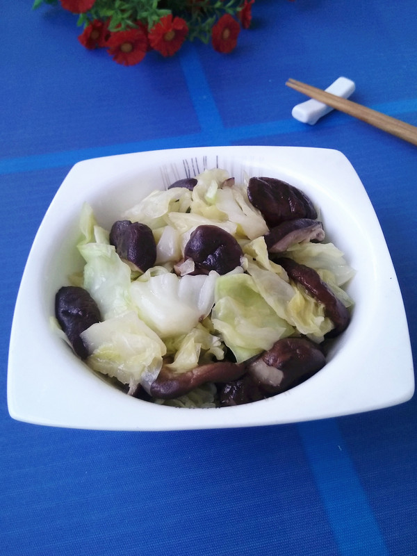 素炒圓白菜的做法-家常味炒菜譜