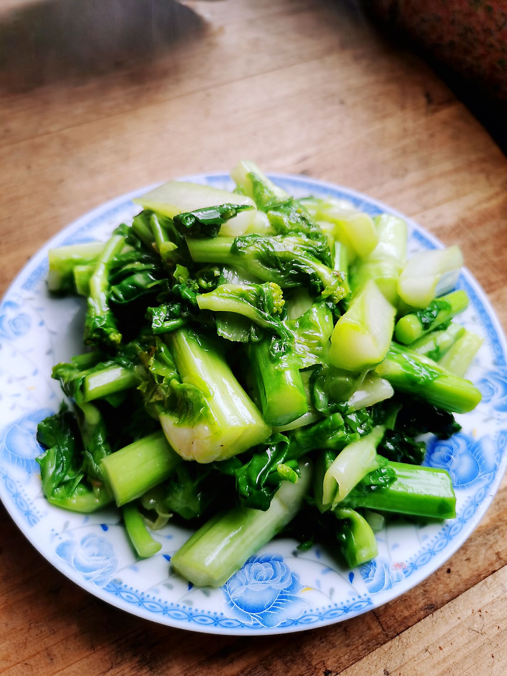 素炒菜苔的做法-家常味炒菜譜