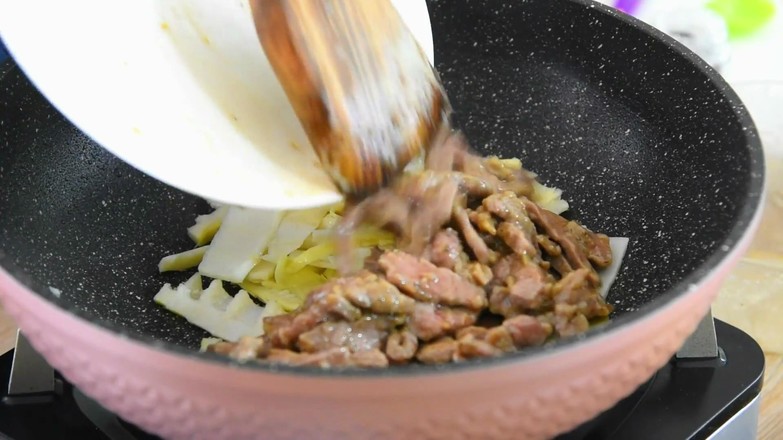 春筍炒肉絲的做法-家常味炒菜譜
