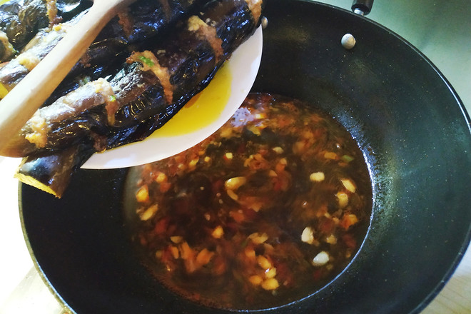 麒麟茄子的做法-咸鮮味燒菜譜