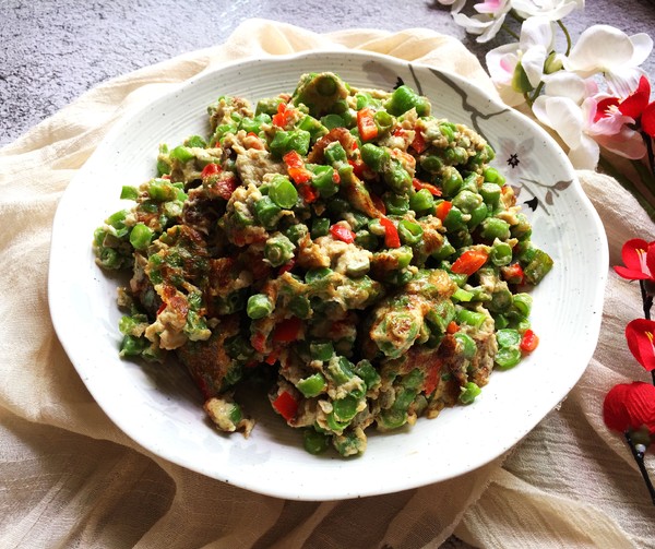 豆角煎雞蛋的做法-家常味煎菜譜-易網健康養生網 豆角煎雞蛋的做法-家常味煎菜譜