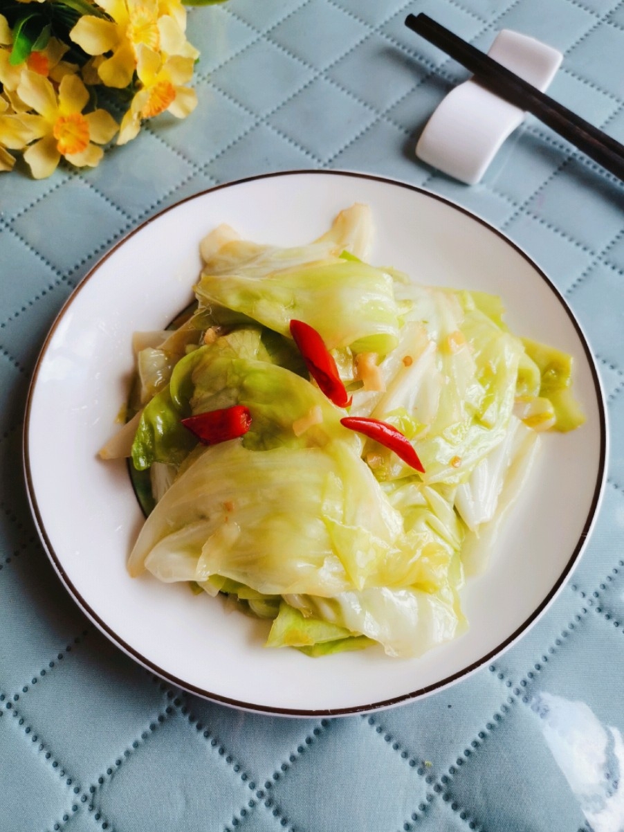 手撕包菜的做法-甜味炒菜譜