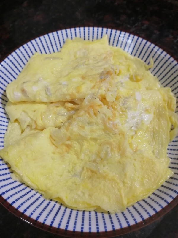 白飯魚煎蛋的做法-家常味煎菜譜
