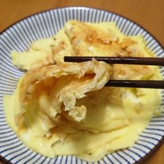 白飯魚煎蛋的做法-家常味煎菜譜