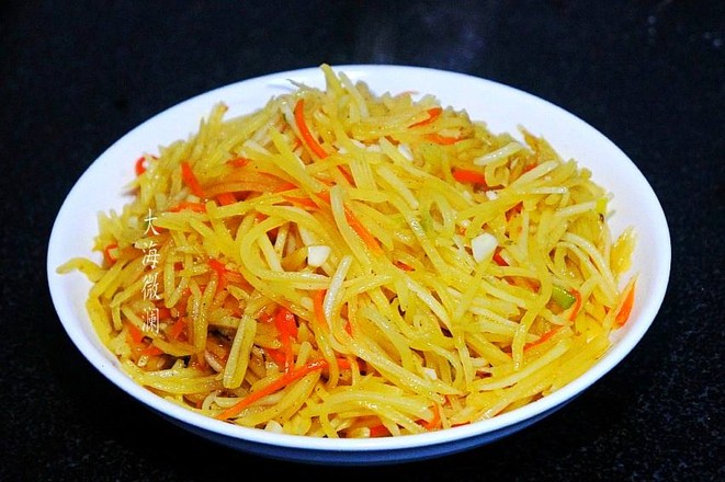素炒土豆絲的做法-家常味炒菜譜-易網健康養生網 素炒土豆絲的做法-家常味炒菜譜