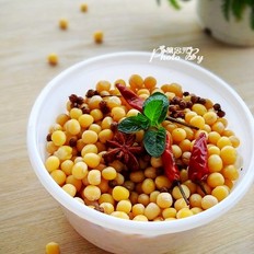 五香鹵豌豆的做法-五香味鹵菜譜