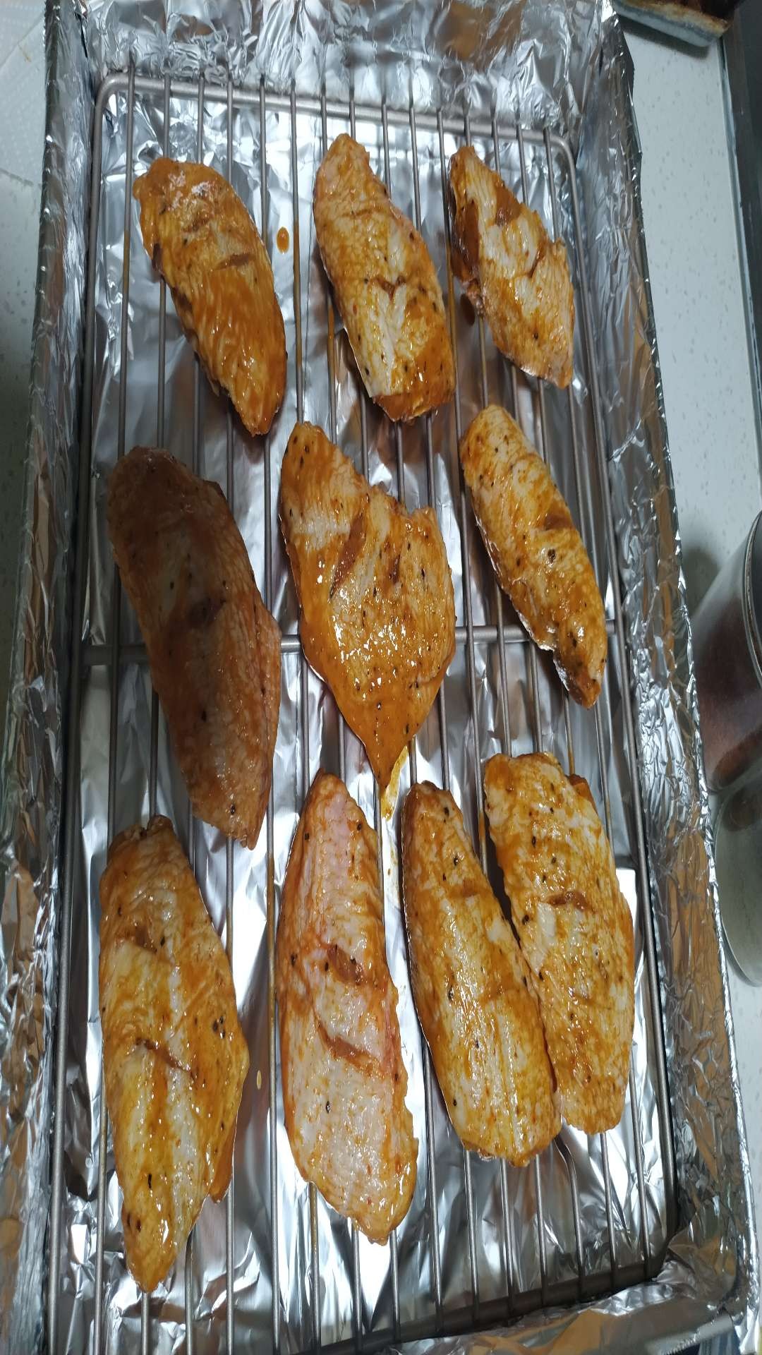 奧爾良烤翅的做法-其它口味烘焙菜譜
