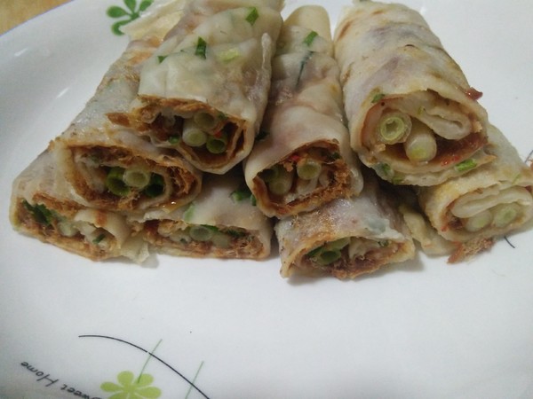 香辣醬肉松卷餅的做法-咸鮮味煎菜譜-易網健康養(yǎng)生網 香辣醬肉松卷餅的做法-咸鮮味煎菜譜