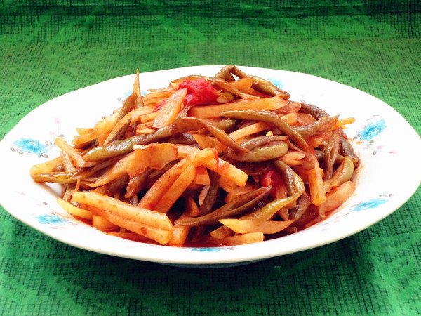 番茄炒雙豆的做法-家常味炒菜譜-易網(wǎng)健康養(yǎng)生網(wǎng) 番茄炒雙豆的做法-家常味炒菜譜