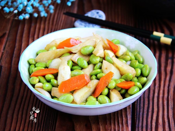 茭白炒毛豆子的做法-咸鮮味燒菜譜-易網健康養生網 茭白炒毛豆子的做法-咸鮮味燒菜譜