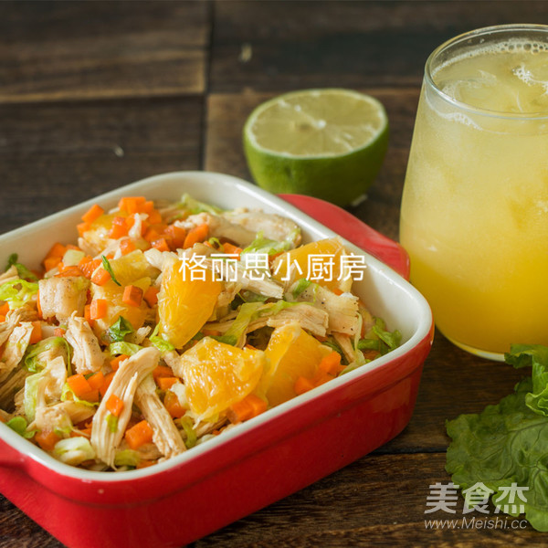 瘦身必備果蔬雞肉沙拉的做法-咸鮮味烤菜譜-易網健康養生網 瘦身必備果蔬雞肉沙拉的做法-咸鮮味烤菜譜