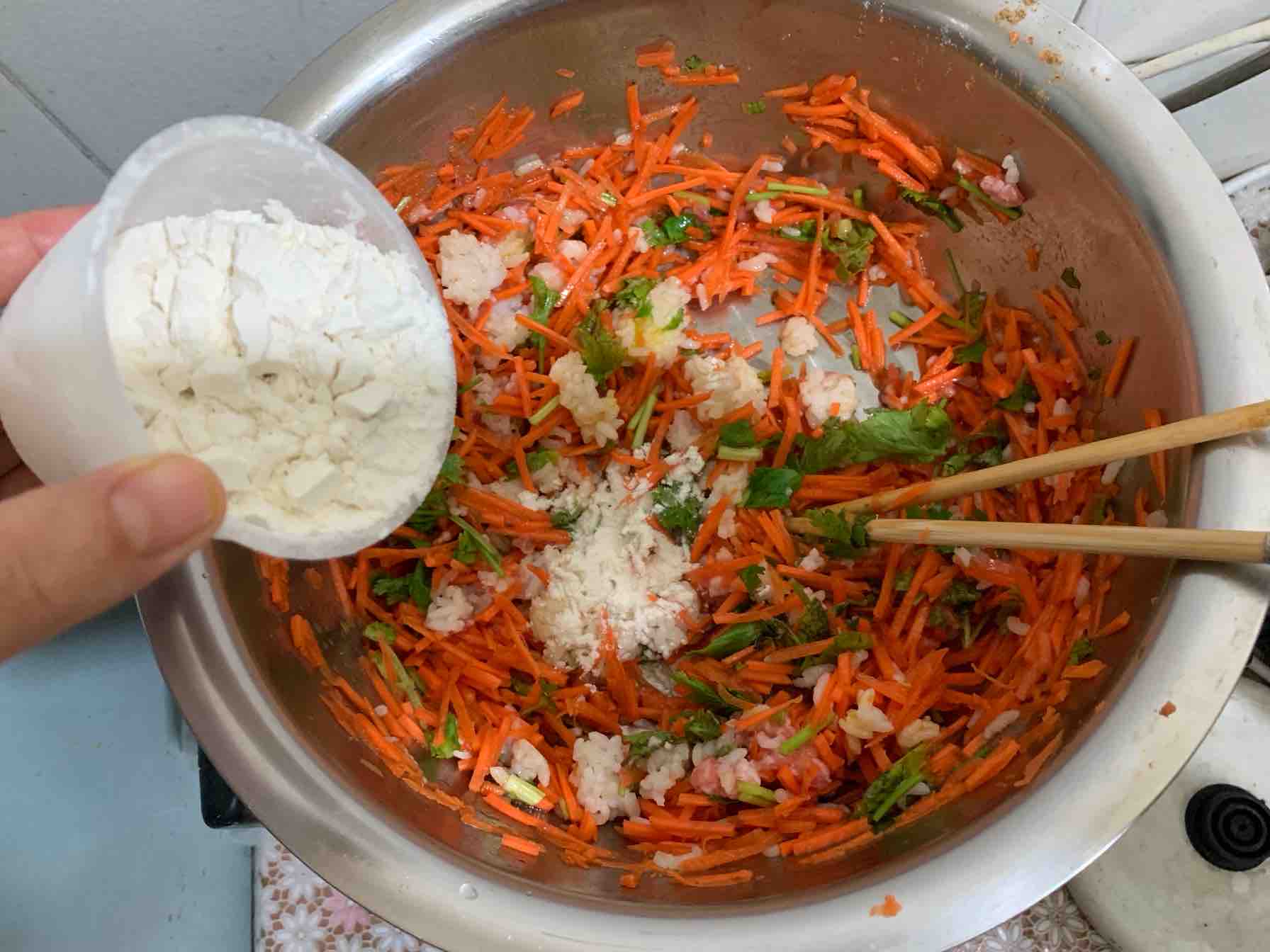蔬菜丸子的做法-咸鮮味炸菜譜
