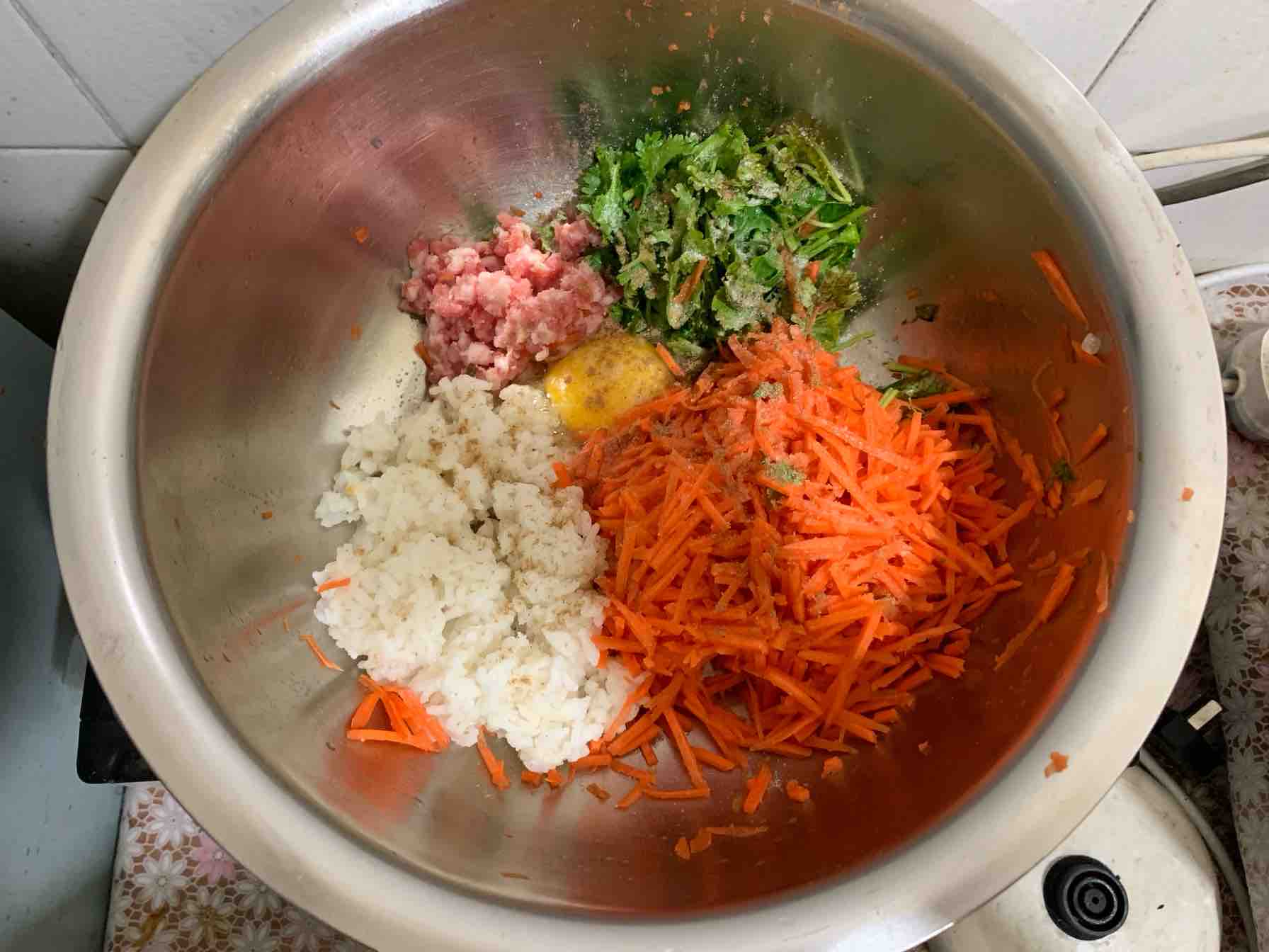 蔬菜丸子的做法-咸鮮味炸菜譜