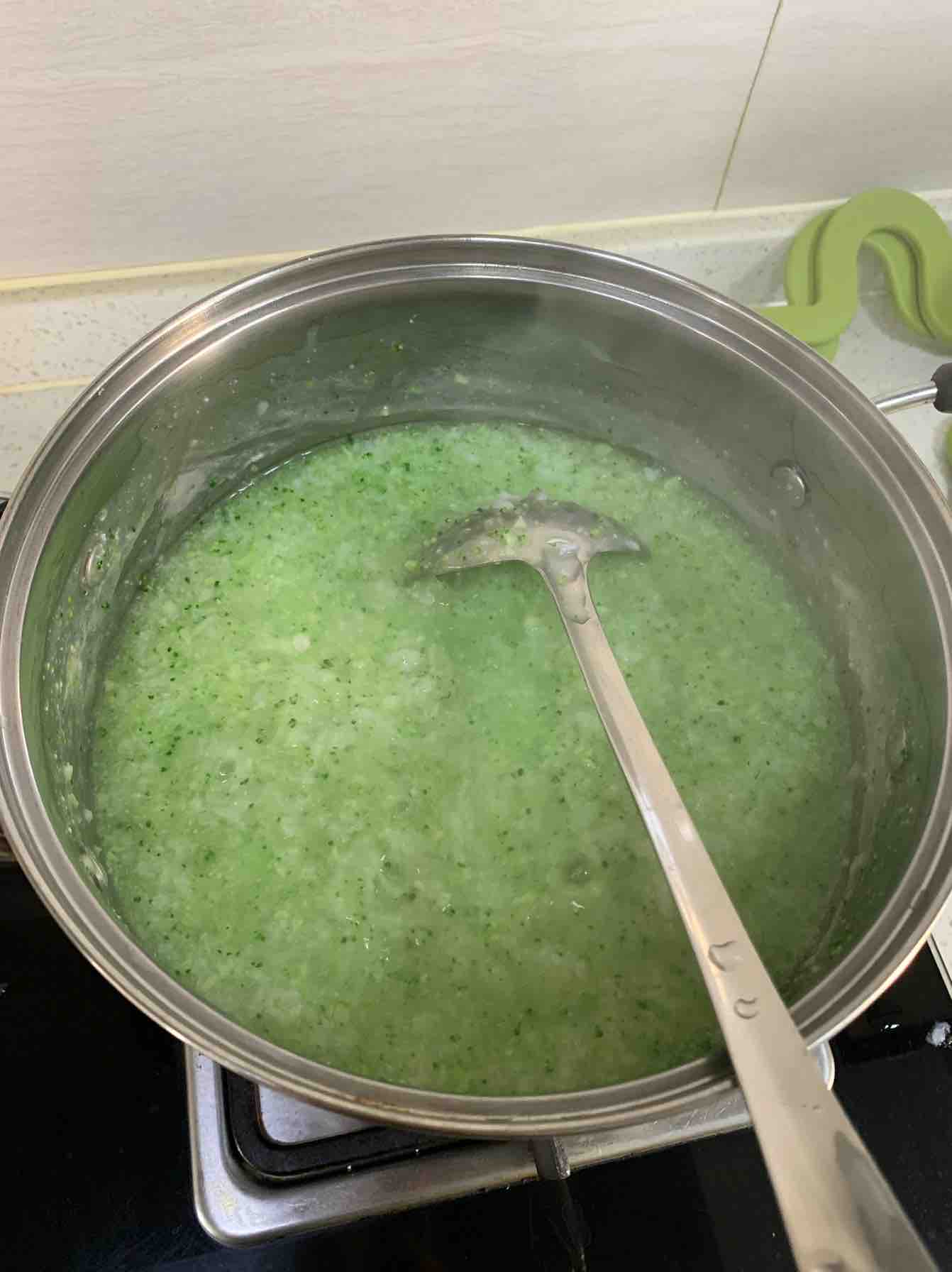 寶寶輔食 西蘭花銀魚粥的做法-其它口味煮菜譜