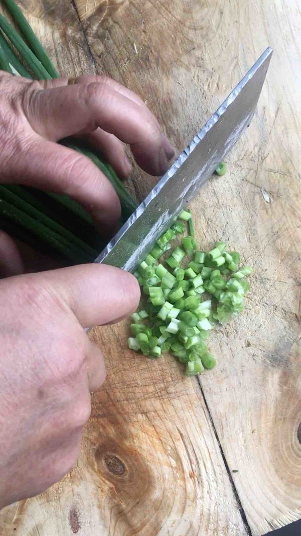 蔥花蛋的做法-家常味煎菜譜