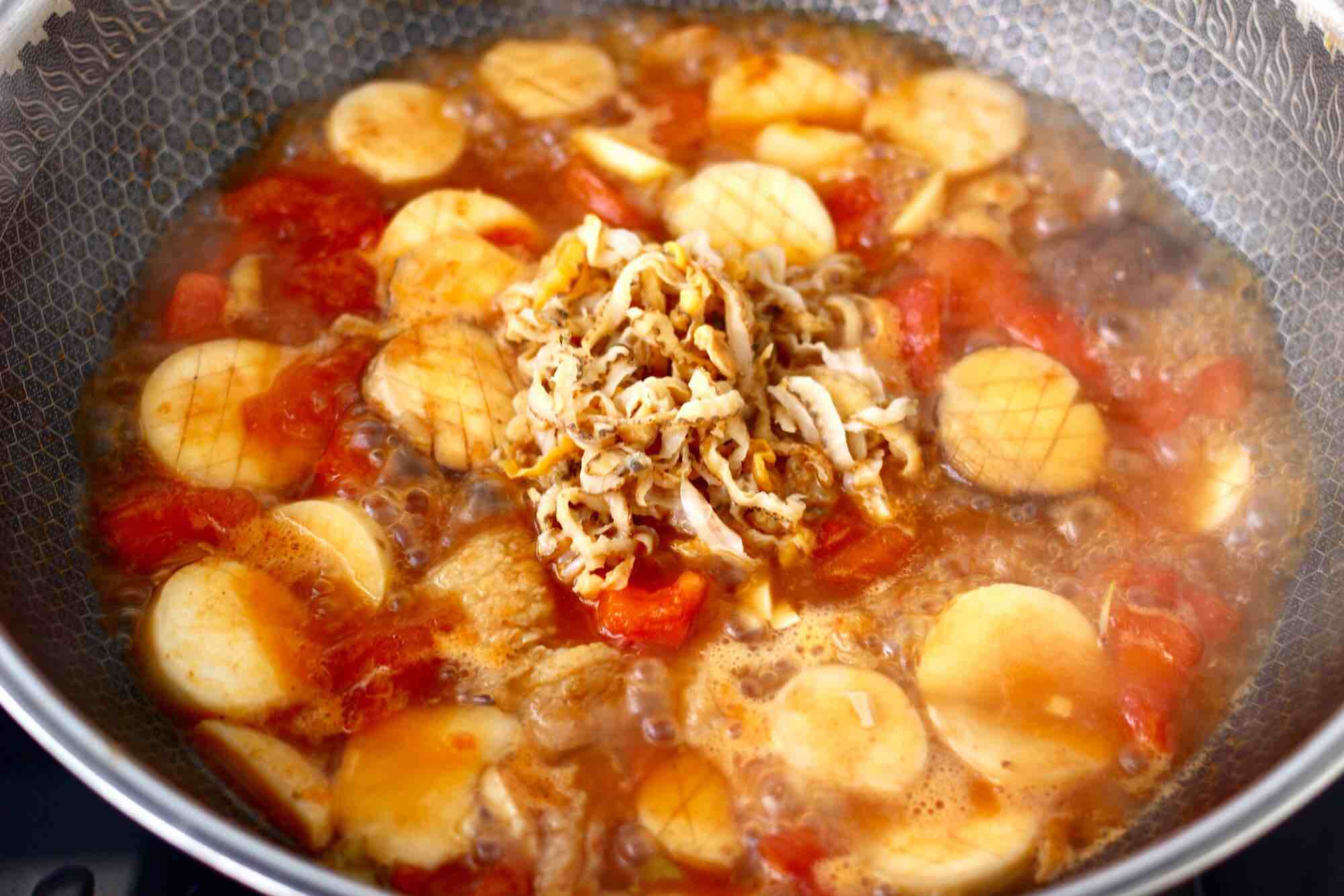 杏鮑菇扇貝花肉煲的做法-家常味燉菜譜-易網健康養生網 杏鮑菇扇貝花肉煲的做法-家常味燉菜譜