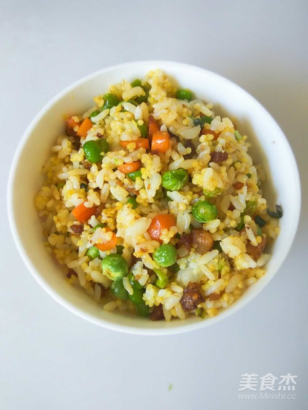 豌豆炒飯的做法-家常味炒菜譜-易網健康養生網 豌豆炒飯的做法-家常味炒菜譜