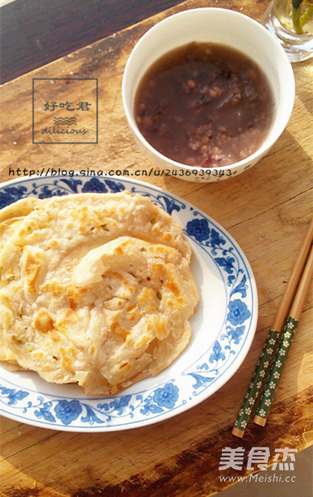 低粉版蔥抓餅的做法-家常味烙菜譜-易網健康養生網 低粉版蔥抓餅的做法-家常味烙菜譜