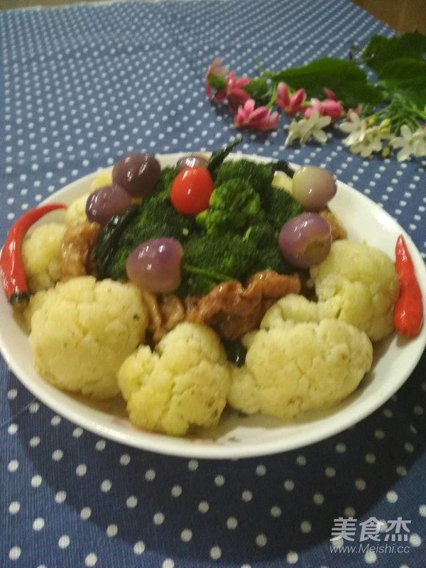 雙花炒面根的做法-家常味炒菜譜