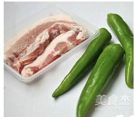 尖椒釀肉的做法-香辣味煎菜譜