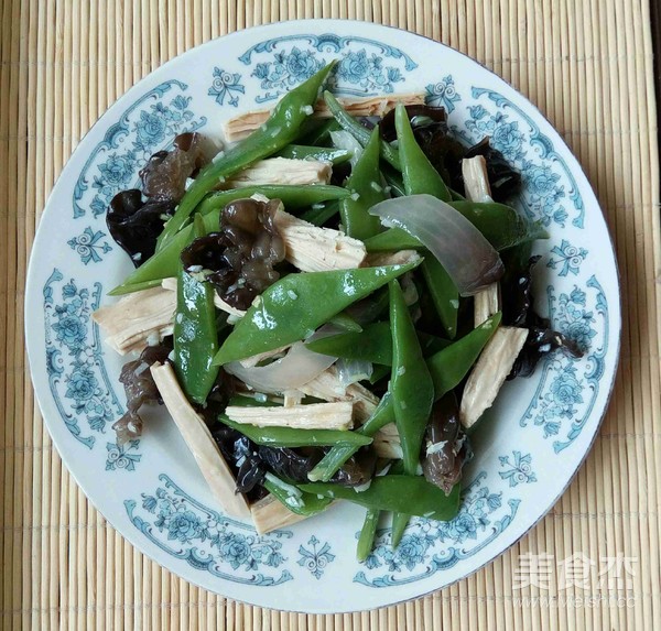 蒜香扁豆木耳腐竹拌菜的做法-咸鮮味拌菜譜-易網健康養生網 蒜香扁豆木耳腐竹拌菜的做法-咸鮮味拌菜譜