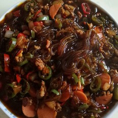 肉沫粉絲的做法-家常味燒菜譜