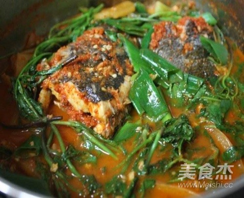 用潮白黑魚做韓國辣魚湯的做法-香辣味煮菜譜-易網健康養(yǎng)生網 用潮白黑魚做韓國辣魚湯的做法-香辣味煮菜譜