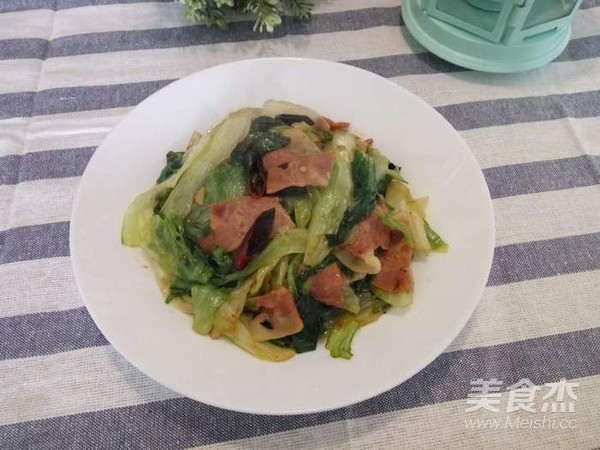 培根熗炒西生菜的做法-咸鮮味炒菜譜-易網健康養生網 培根熗炒西生菜的做法-咸鮮味炒菜譜