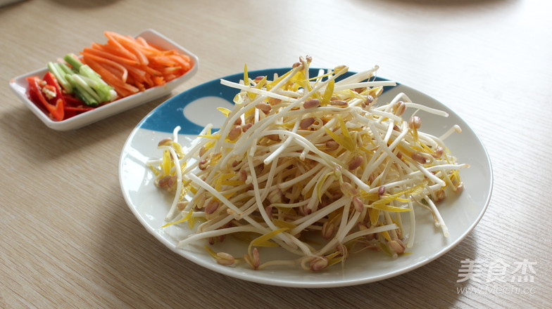 快炒綠豆芽的做法-家常味炒菜譜