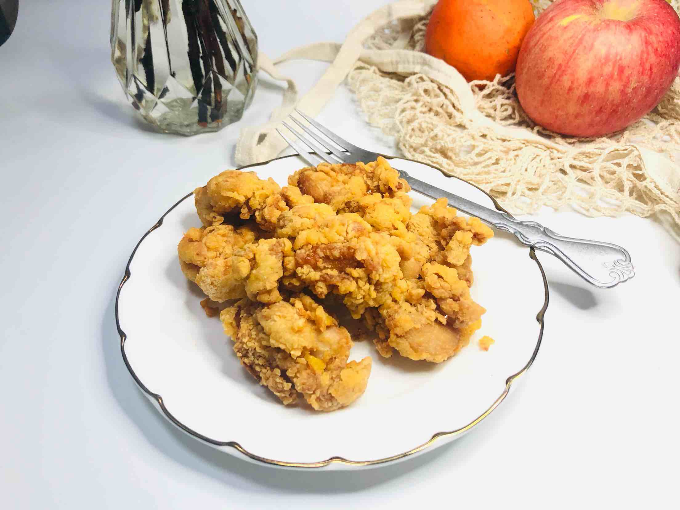 香酥炸雞的做法-家常味炸菜譜