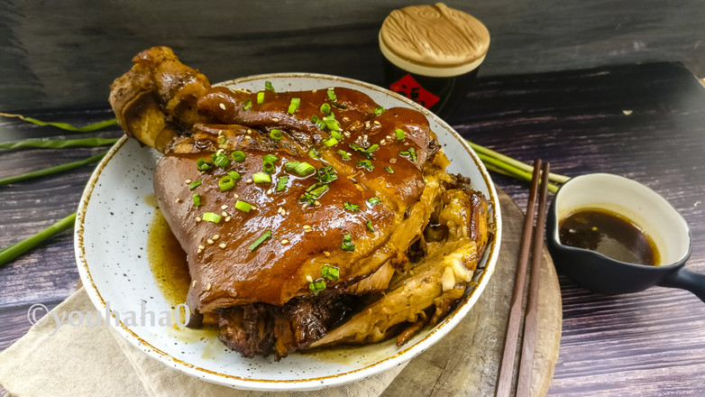 東坡發(fā)財肘子的做法-家常味燉菜譜