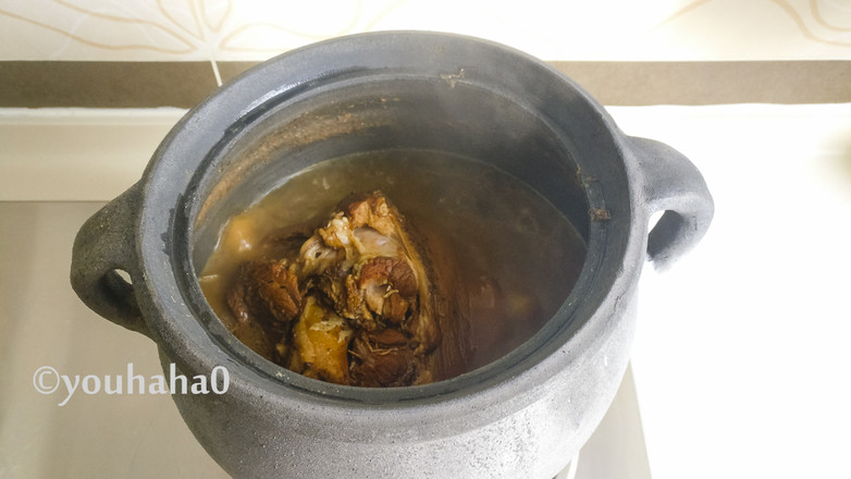 東坡發(fā)財肘子的做法-家常味燉菜譜