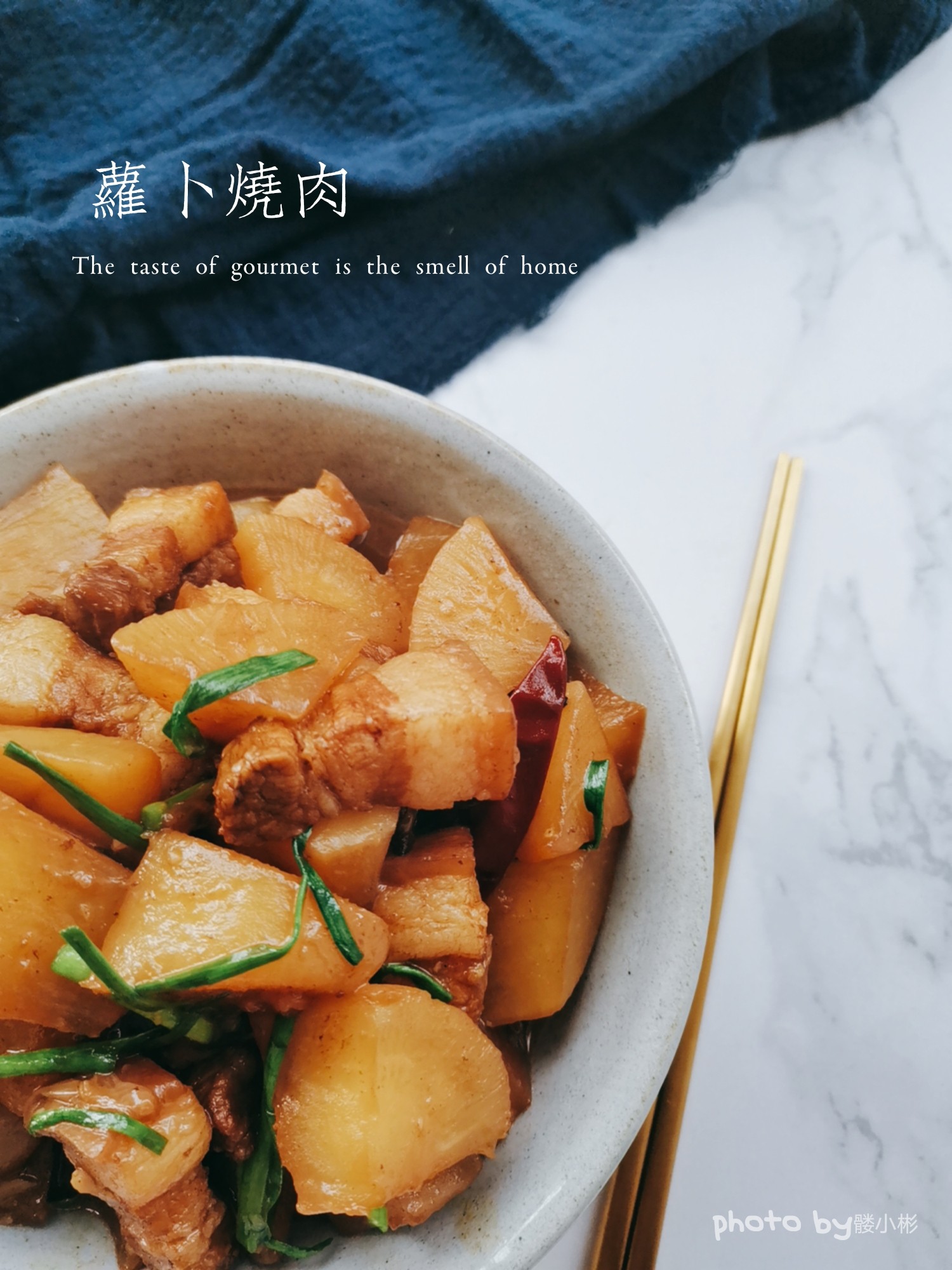 蘿卜燒肉的做法-咸鮮味燒菜譜