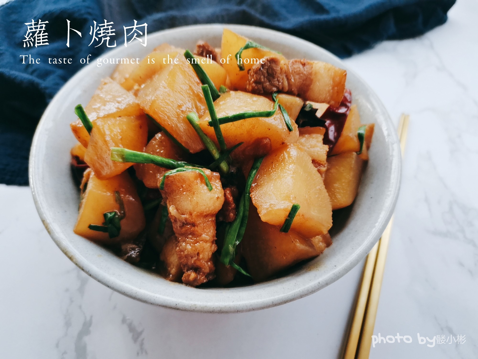 蘿卜燒肉的做法-咸鮮味燒菜譜