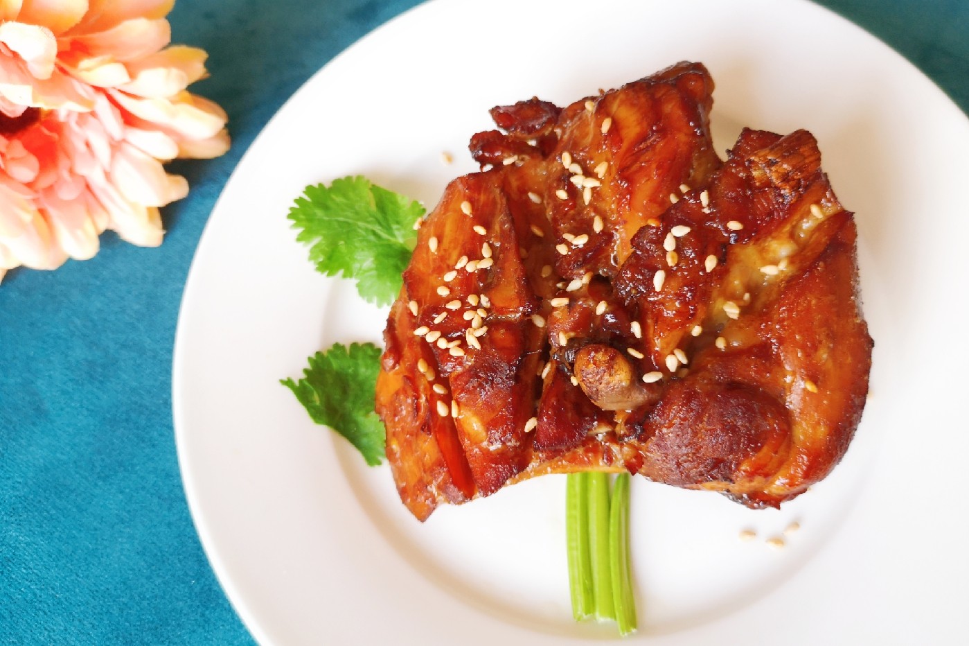 蜜汁雞腿排的做法-家常味烤菜譜-易網健康養生網 蜜汁雞腿排的做法-家常味烤菜譜